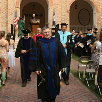 Aday at the 2008 Convocation ceremony